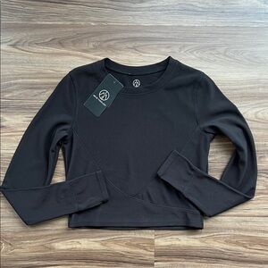 Black Long Sleeve Top